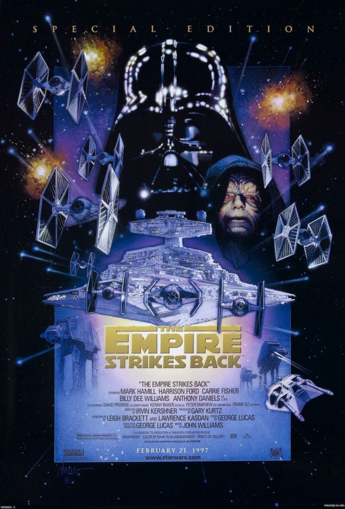 映画「スター・ウォーズ EP5：帝国の逆襲」観た on DVD