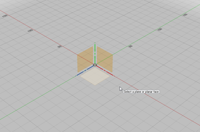 f:id:isopro:20150317170350p:plain 3DCAD Fusion360 スケッチの始め方