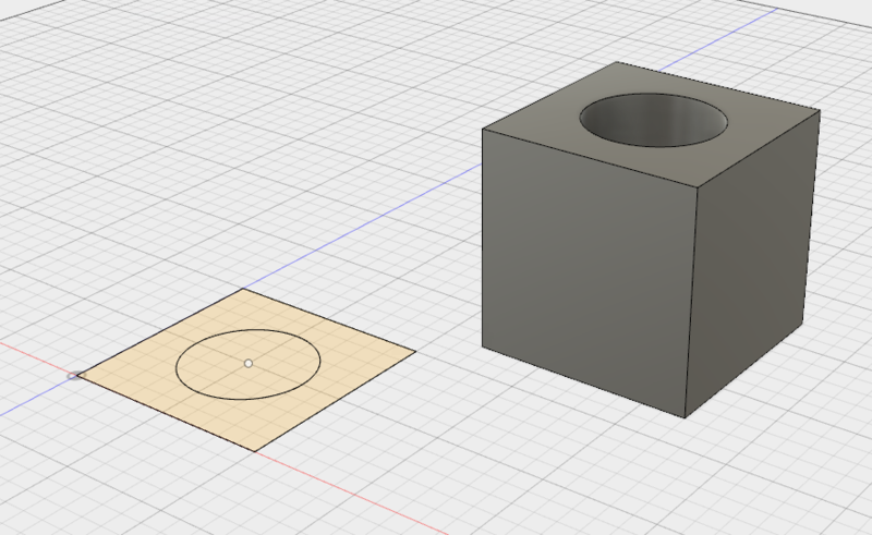 f:id:isopro:20150318051456p:plain 3DCAD Fusion360 CREATE Extrude 使い方