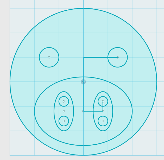 f:id:isopro:20150408222037p:plain 【チュートリアル】3DCAD 123D Design キャラクターボタン Part2