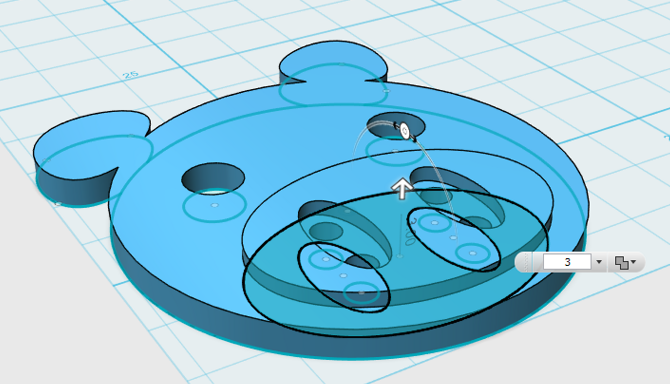 f:id:isopro:20150409135816p:plain 【チュートリアル】3DCAD 123D Design キャラクターボタン Part3