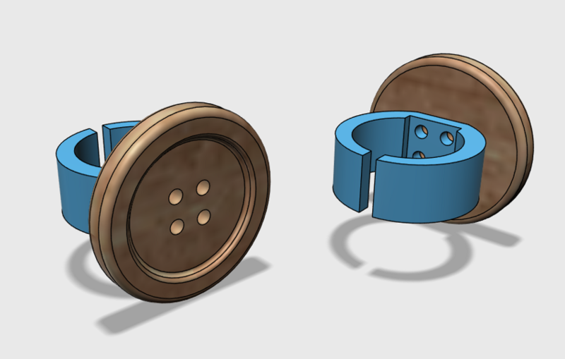 f:id:isopro:20150411141222p:plain 【チュートリアル】3DCAD 123D Design ボタン指輪 Part1