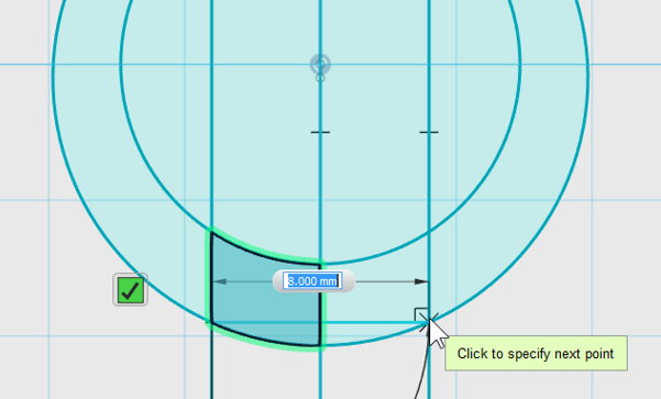 f:id:isopro:20150411144840p:plain 【チュートリアル】3DCAD 123D Design ボタン指輪 Part1