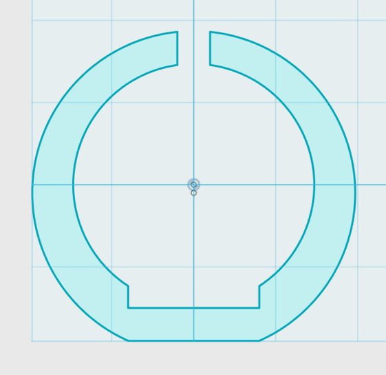 f:id:isopro:20150411145726p:plain 【チュートリアル】3DCAD 123D Design ボタン指輪 Part2
