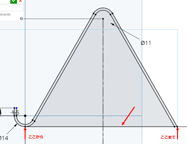 f:id:isopro:20150512184815p:plain 【チュートリアル】3DCAD Onshape スマホスタンド Part2