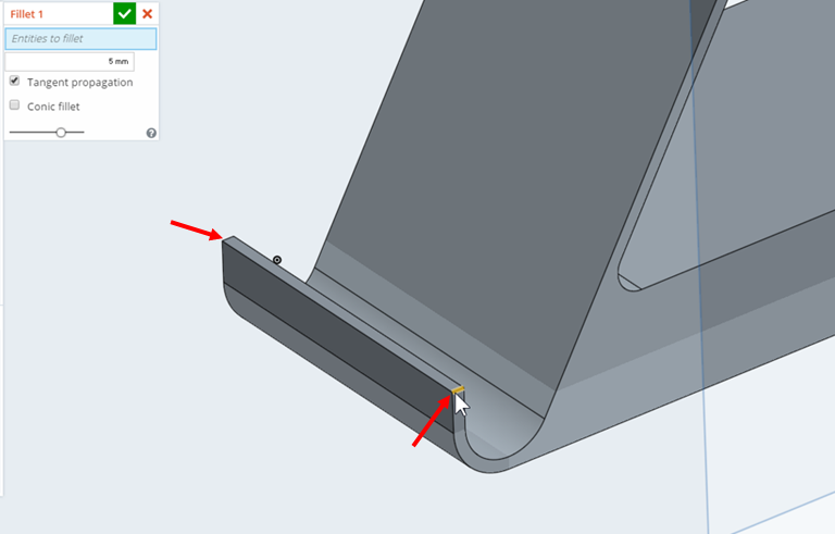 f:id:isopro:20150513201151p:plain 【チュートリアル】3DCAD Onshape スマホスタンド Part3