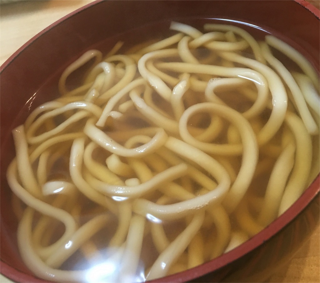 素うどん