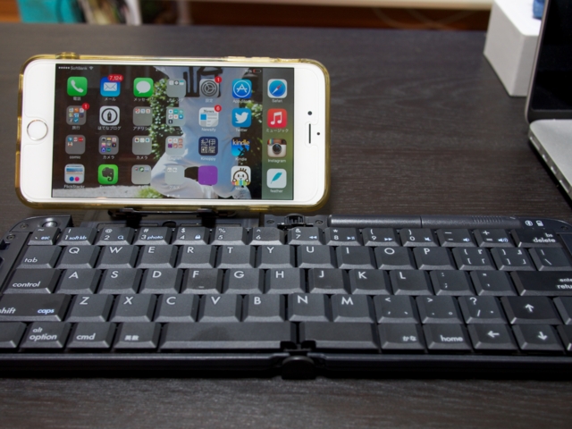 Iphone6plusをbluetoothキーボードでパソコン化 Karaage からあげ