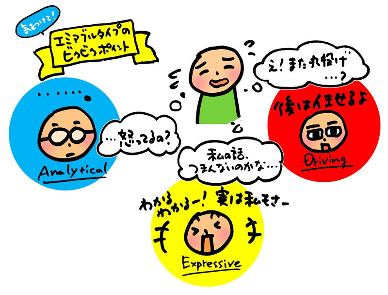 ニッコリ笑顔で仲良くなろう。エミアブルタイプとの上手なコミュニケーション法