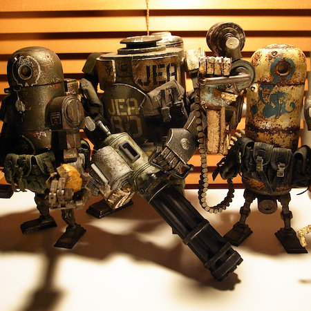 ThreeA(Ashley Wood) WWRp Bertie Mk2 SQUARE - エスムスザイン