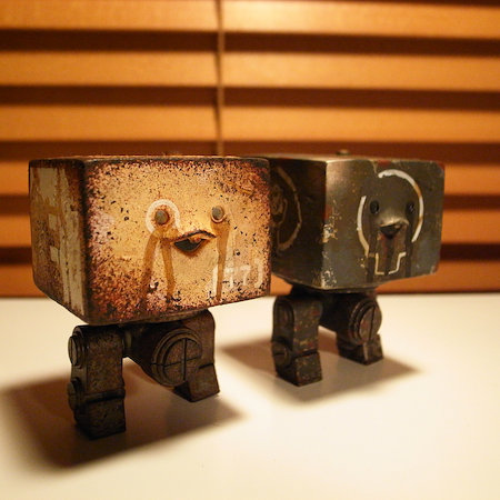 threeA WWRP MK2 BERTIE BRAMBLE ２体セット World War Robot Bramble (WWR and WWRp) action figures and