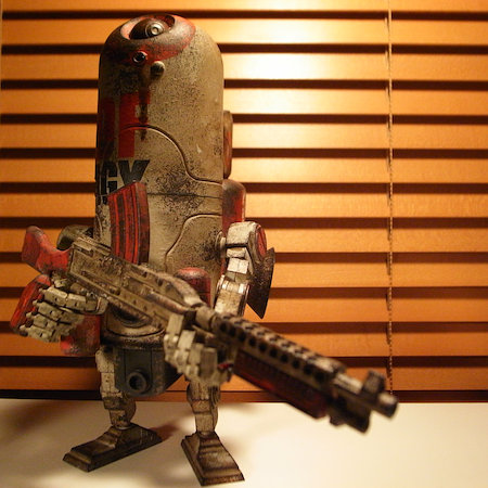 Threea wwrp jdf square アクションフィギュア WWR JDF Mighty Square
