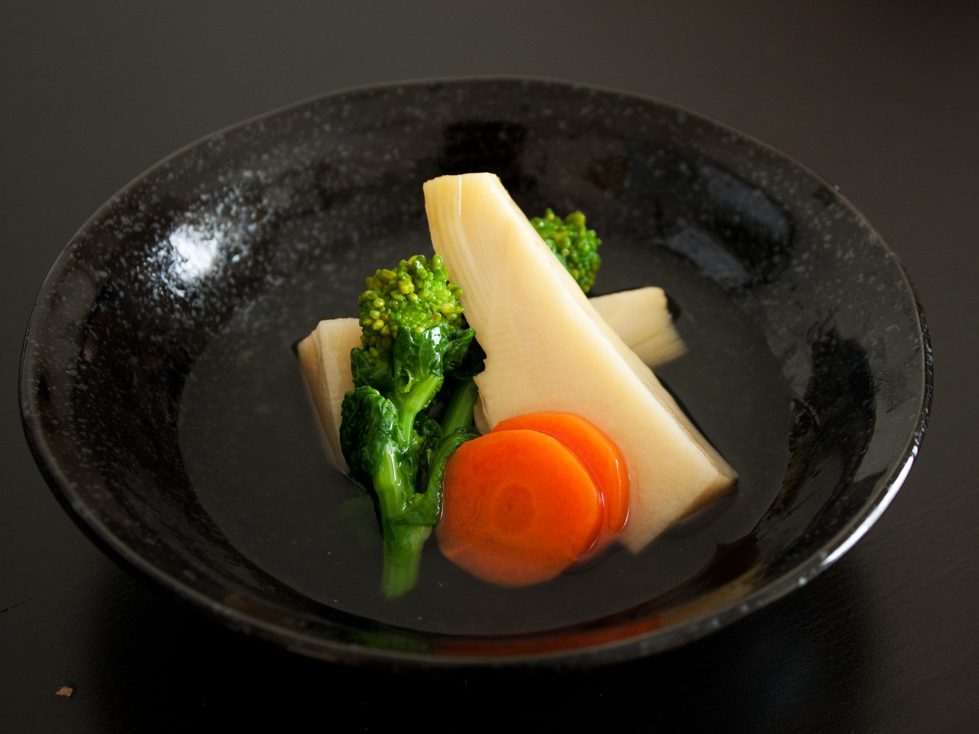 春野菜の銀あん仕立て f:id:kudakurage:20120428033610j:plain