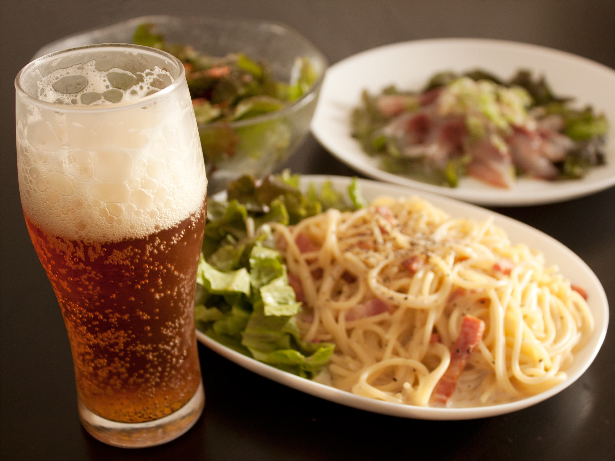 夕暮れビールセット f:id:kudakurage:20120604192128j:plain
