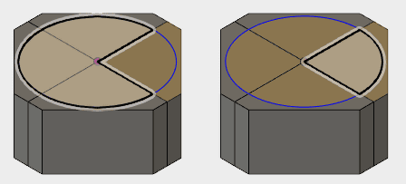 円のスケッチをプロファイルとして選択したいのですができません。 円のスケッチをプロファイルとして選択したいのですができません。