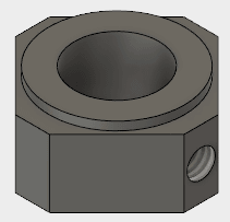 直径10の穴のネジは、細目と並目が存在するので、ネジを追加する前に、ここで保存します。 直径10の穴のネジは、細目と並目が存在するので、ネジを追加する前に、ここで保存します。