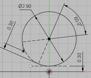 厚み分を考慮するのを忘れていました。 厚み分を考慮するのを忘れていました。