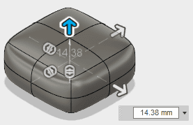 マウスをドラッグし、長方形の最初の寸法を指定するために、平面を再びクリックします。 マウスをドラッグし、長方形の最初の寸法を指定するために、平面を再びクリックします。