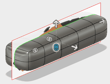 形状がミラーで複写されます 形状がミラーで複写されます