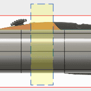 、選択したい、 面の上の右下に、ドラッグをすることで、面の中央のセットを選択します。 、選択したい、 面の上の右下に、ドラッグをすることで、面の中央のセットを選択します。