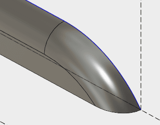 端部が処理できました。 端部が処理できました。