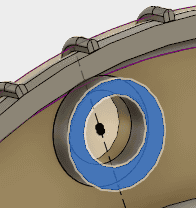 面を選択してスケッチします。 面を選択してスケッチします。