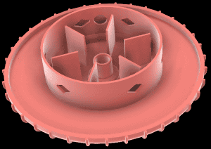 円盤部分完成画像 円盤部分完成画像