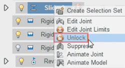 「固定解除」を選択 「固定解除」を選択