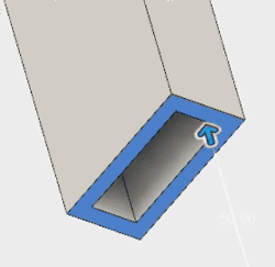 50mm短くします。 50mm短くします。