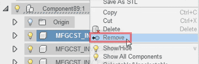 「削除」を選択します。 「削除」を選択します。