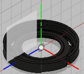 スケッチ平面を選択します。 スケッチ平面を選択します。