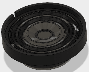 スピーカーのコーンの透明度が向上しました スピーカーのコーンの透明度が向上しました