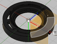 基盤が配置される平面を選択します 基盤が配置される平面を選択します