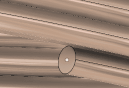 コイルの端面を選択します。 コイルの端面を選択します。