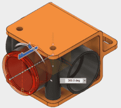 配管継手の端に、スリーブを作成する 配管継手の端に、スリーブを作成する