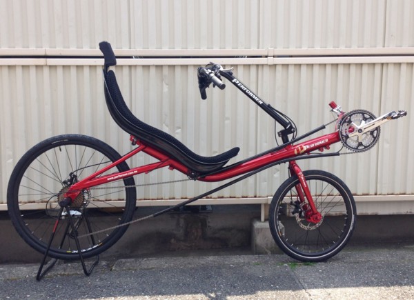 Performer Unicorn リカンベントバイク フレームセット Performer Touring Unicornを観に行ってきた - Nja