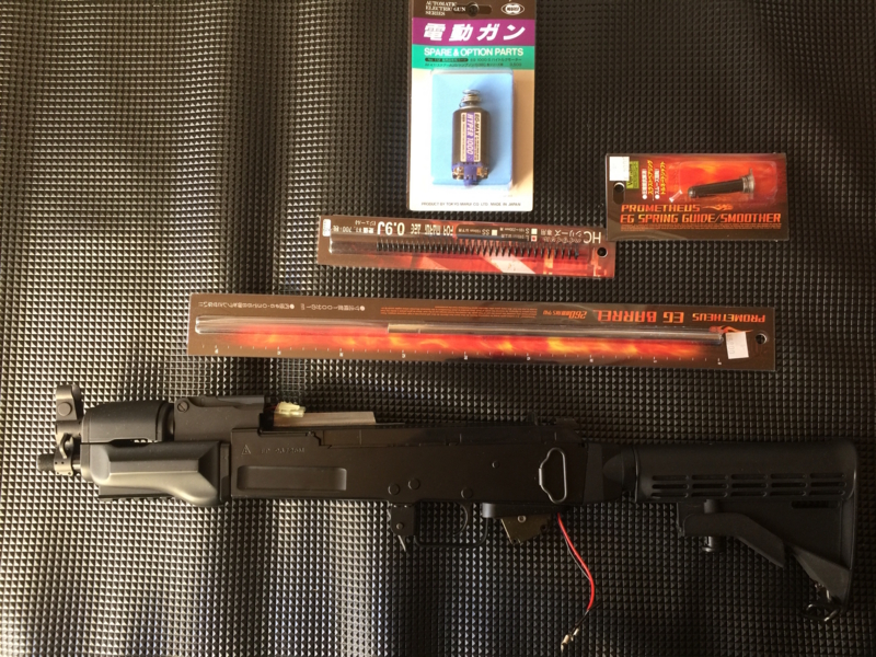 AK47 HCのインナーバレルを交換するマフィア - サバゲーを大切に