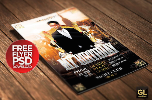 パーティ用フライヤーのpsdテンプレート 22 free photoshop party flyer