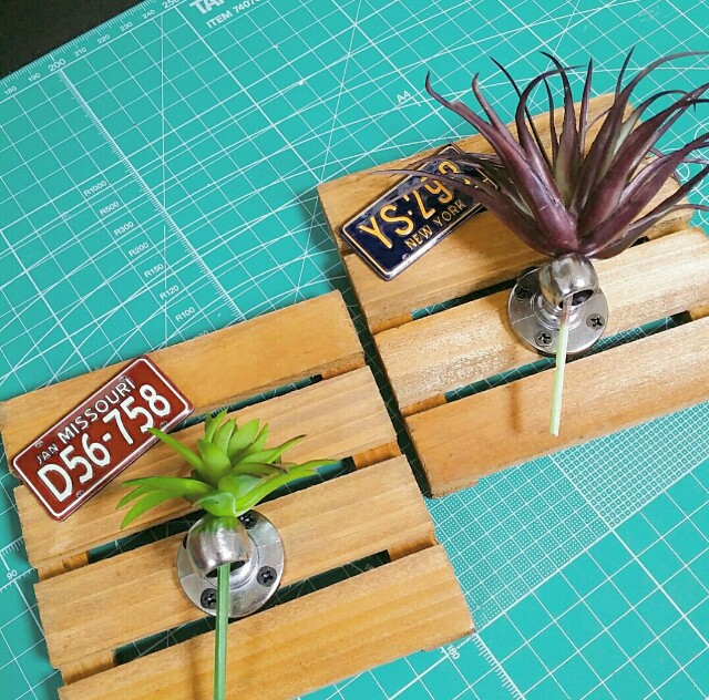 f:id:mai-19820911:20160420172432j:image セリアのフェイクグリーンで植物雑貨をDIY
