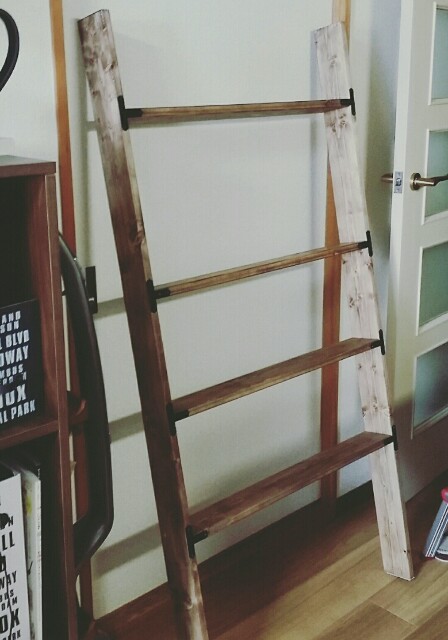 自作のdiy収納棚