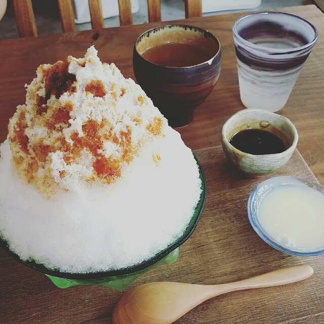 大阪カフェかき氷