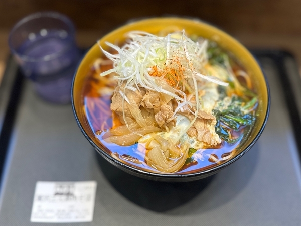 三元豚の贅沢肉そば(980円)+大盛(150円)