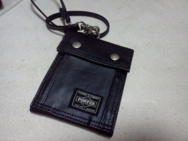 新しく買った財布(PORTER 'FREE STYLE' WALLET)