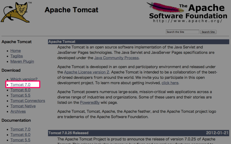 Apache Tomcat For Mac Os X Download