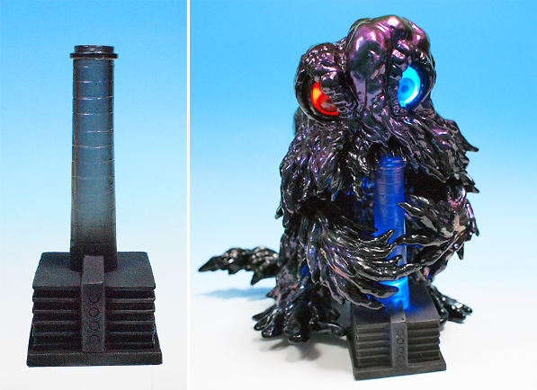 ★CCP AMC ヘドラ アオミドロVer. 煙突黒 本体のみ★ 煙突ヘドラ（アオミドロver.） - 脳細胞破壊銃