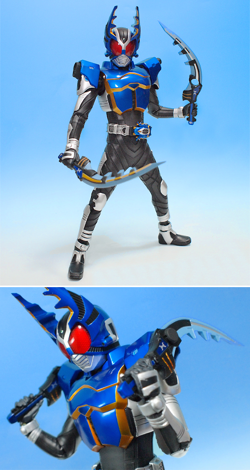 フィギュア　[ランクB] RAH 仮面ライダーガタック(ライダーフォーム) 「仮面ライダーカブト」 リアルアクションヒーローズ No.545 プレミアムクラブ限定品 Amazon.co.jp: リアルアクションヒーローズ RAH-545 仮面