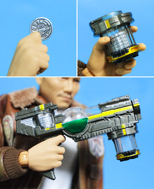 仮面ライダーオーズ』 伊達明 - 脳細胞破壊銃