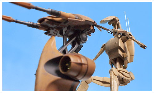 サイドショウ　ＯＯＭ-９バトル・ドロイド・コマンダー　とＳ.Ｔ.Ａ.Ｐ. スター・ウォーズ』1/6スケールフィギュア【ミリタリーズ・オブ