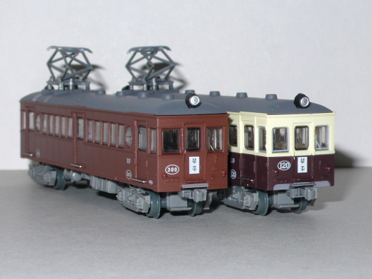 鉄道コレクション『高松琴平電気鉄道レトロ電車2両セット