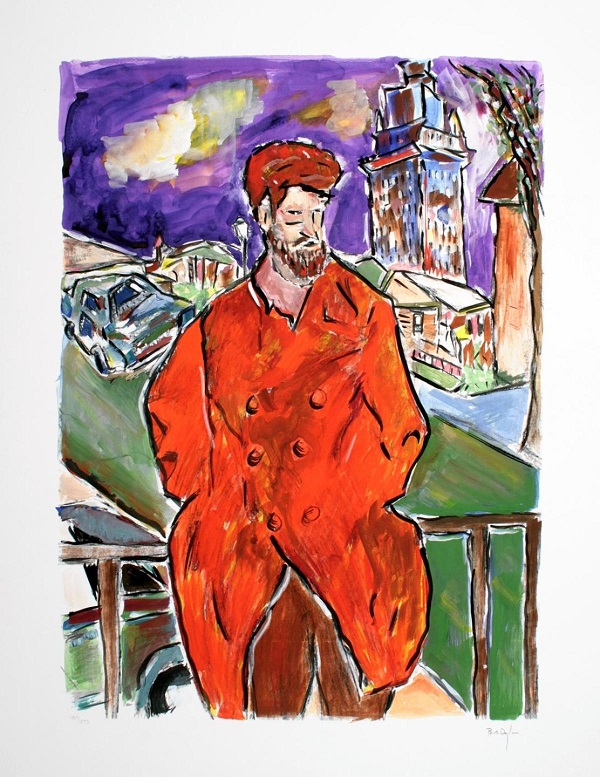 油絵原画　Bob Dylan Bob Dylan | Original 1968 Oil On Canvas Painting